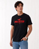 Hollister Graphic cotton Crew T-Shirt
