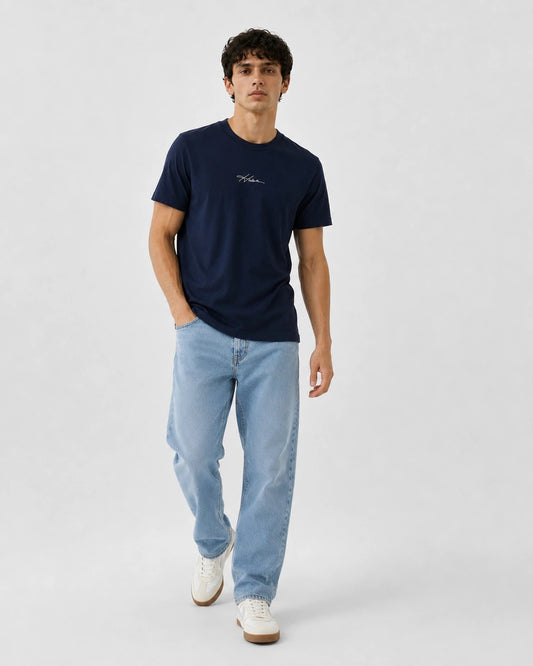 Hollister Graphic cotton Crew T-Shirt