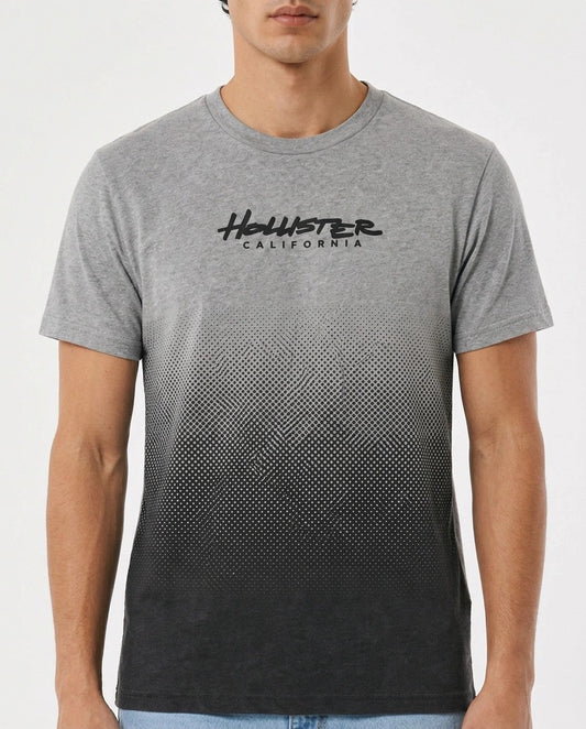 Hollister Graphic cotton Crew T-Shirt