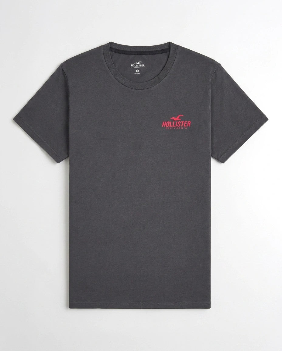 Hollister Graphic cotton Crew T-Shirt