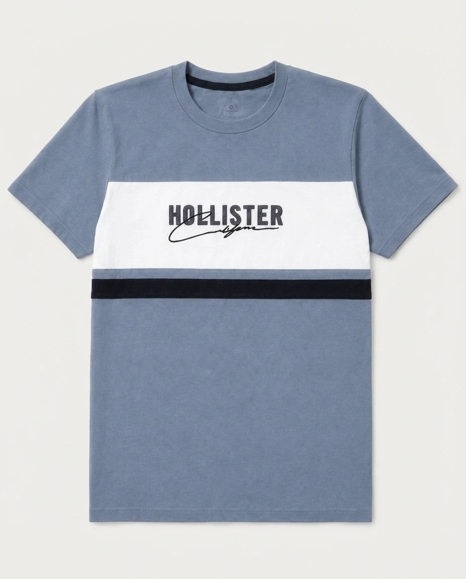 Hollister Graphic cotton Crew T-Shirt