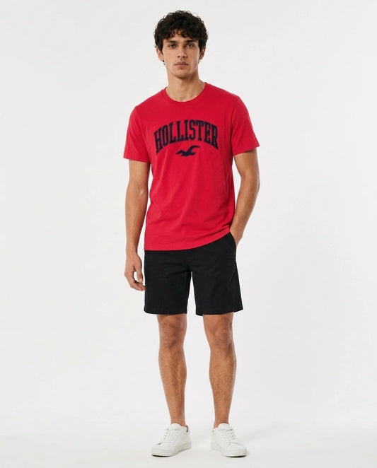 Hollister Graphic cotton Crew T-Shirt