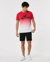 Hollister Graphic cotton Crew T-Shirt