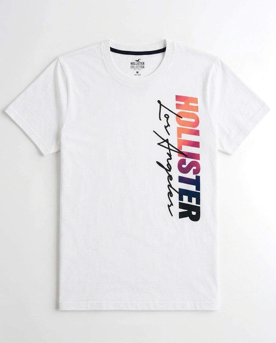Hollister Graphic cotton Crew T-Shirt