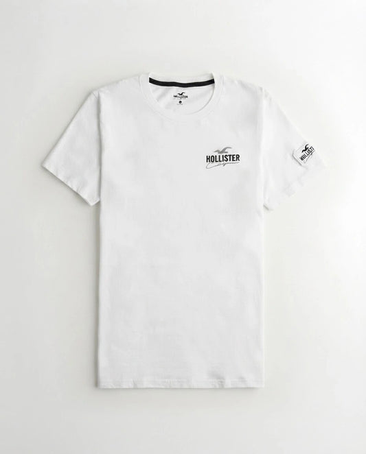 Hollister Graphic cotton Crew T-Shirt