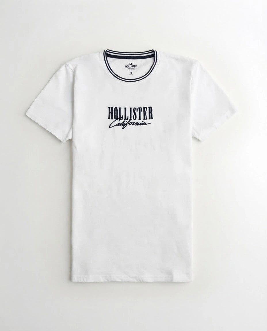 Hollister Graphic cotton Crew T-Shirt