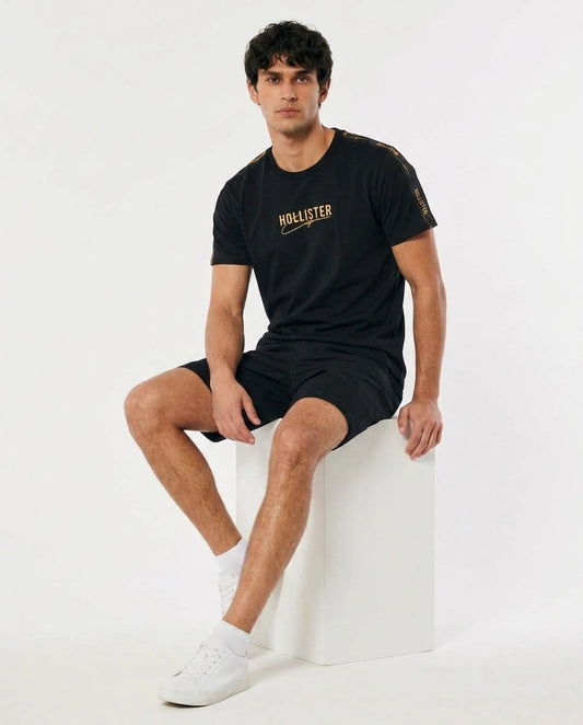 Hollister Graphic cotton Crew T-Shirt