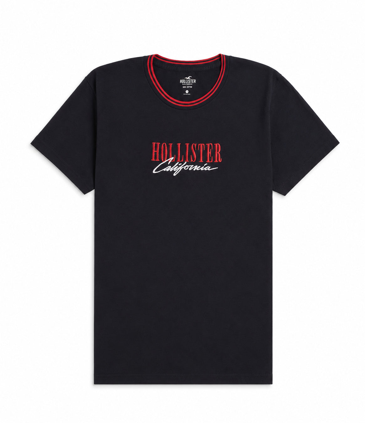Hollister Graphic cotton Crew T-Shirt
