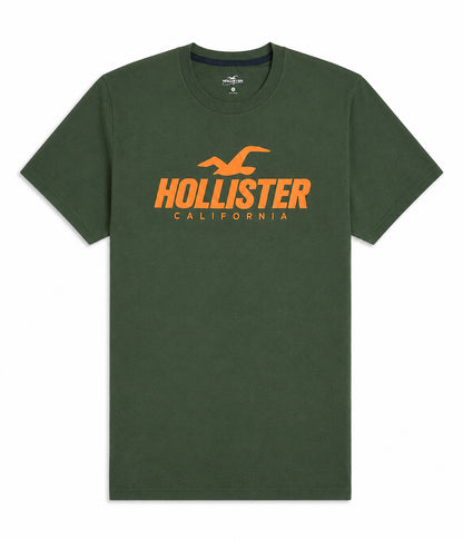 Hollister Graphic cotton Crew T-Shirt