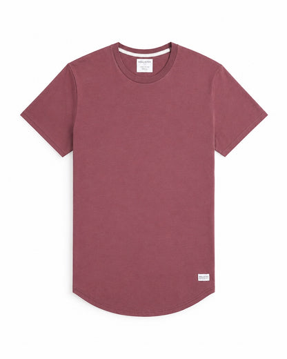 Hollister Longline Curved Hem T-Shirt