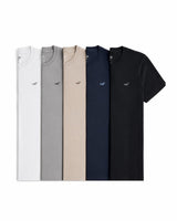 Muscle fit Icon Crew T-Shirt - Pack of 5
