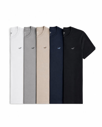 Muscle fit Icon Crew T-Shirt - Pack of 5