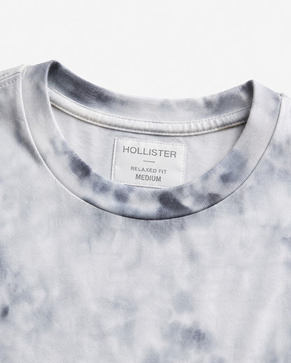 Relaxed Cooling Hollister Badge Crew T-Shirt