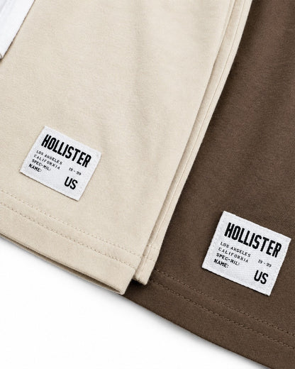 Cotton Hollister badge Crew T-Shirt