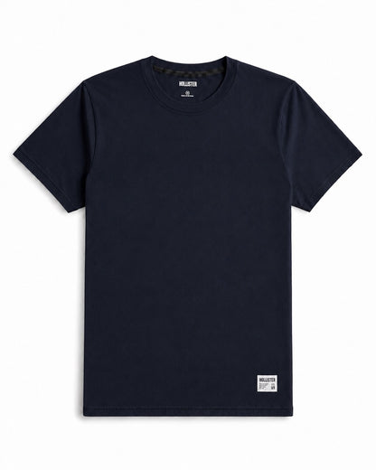 Cotton Hollister badge Crew T-Shirt