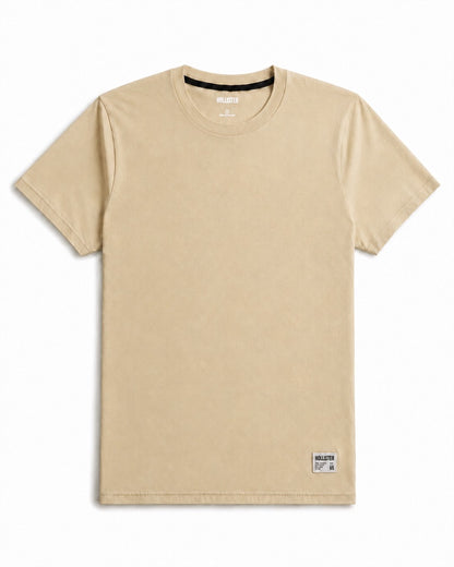 Cotton Hollister badge Crew T-Shirt