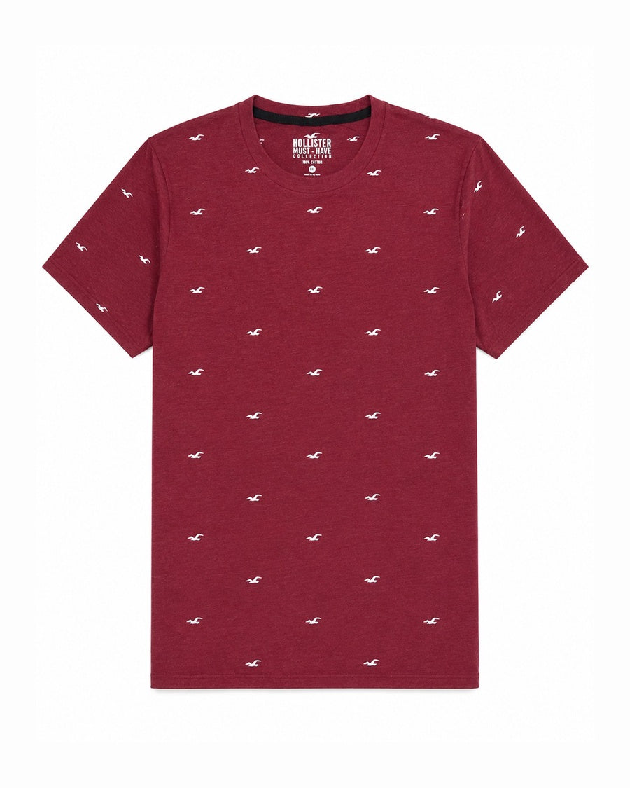 Regular fit Full Print Hollister T-Shirt