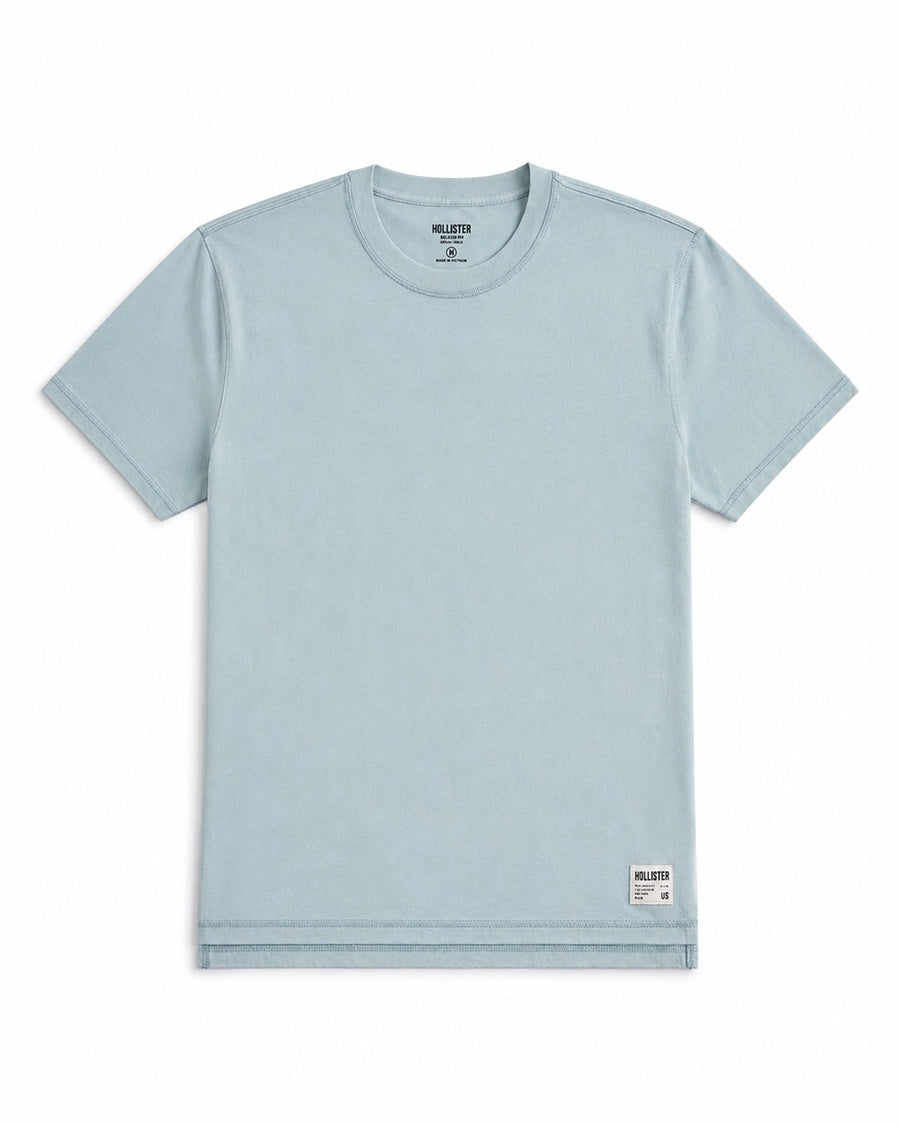Relaxed Cooling Hollister Badge Crew T-Shirt
