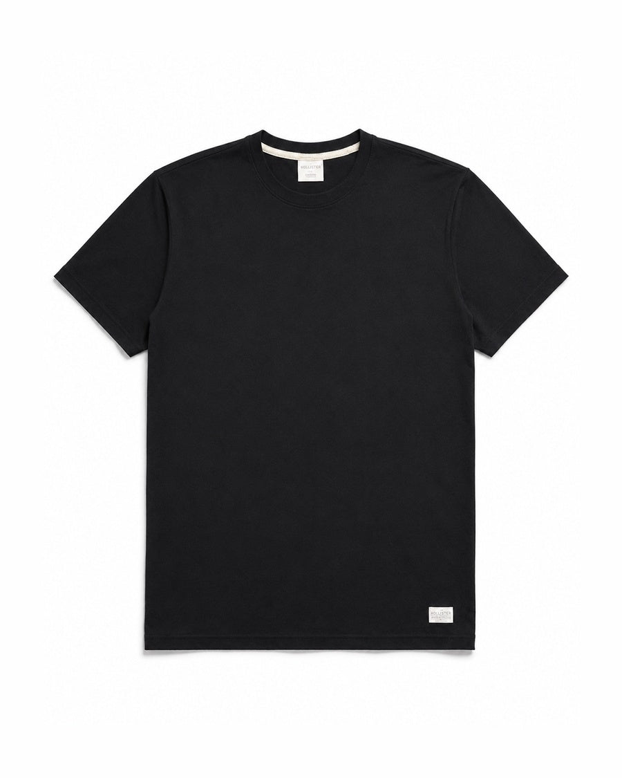 Relaxed Cooling Hollister Badge Crew T-Shirt