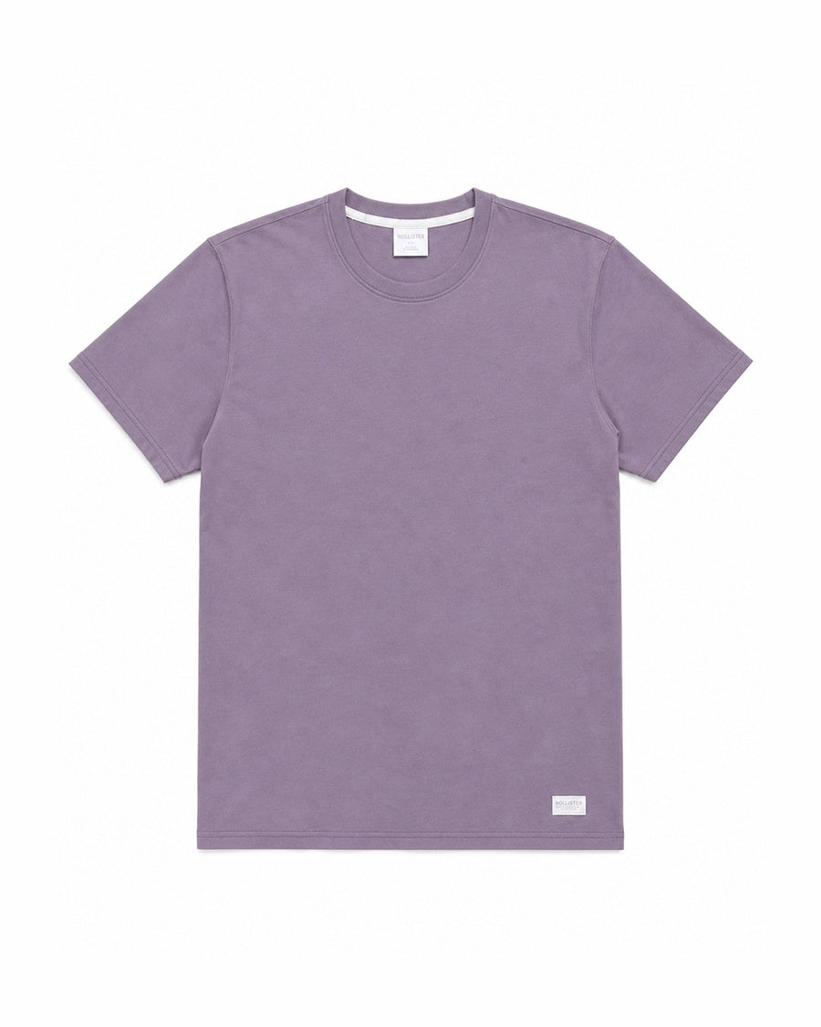 Relaxed Cooling Hollister Badge Crew T-Shirt