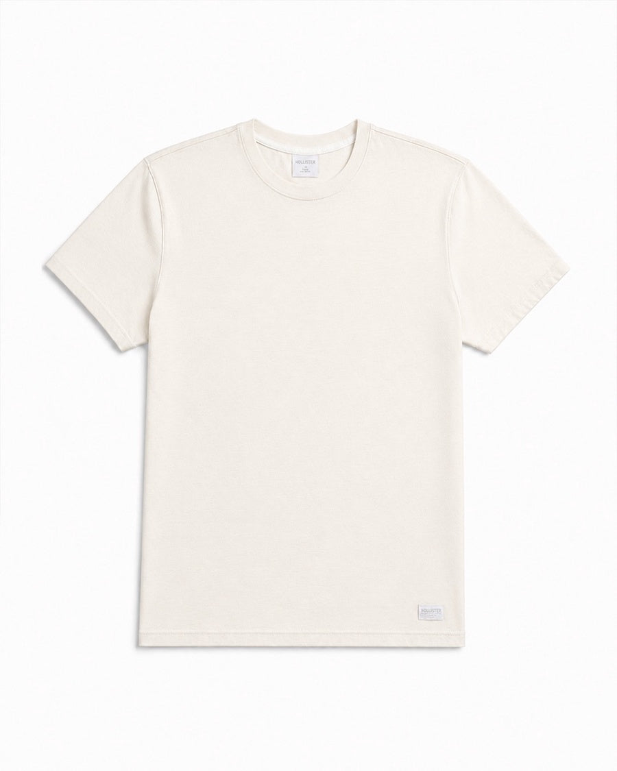 Relaxed Cooling Hollister Badge Crew T-Shirt