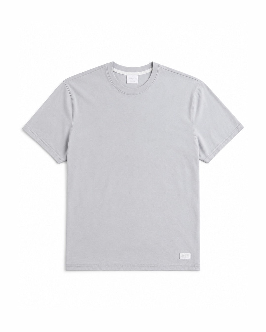 Relaxed Cooling Hollister Badge Crew T-Shirt