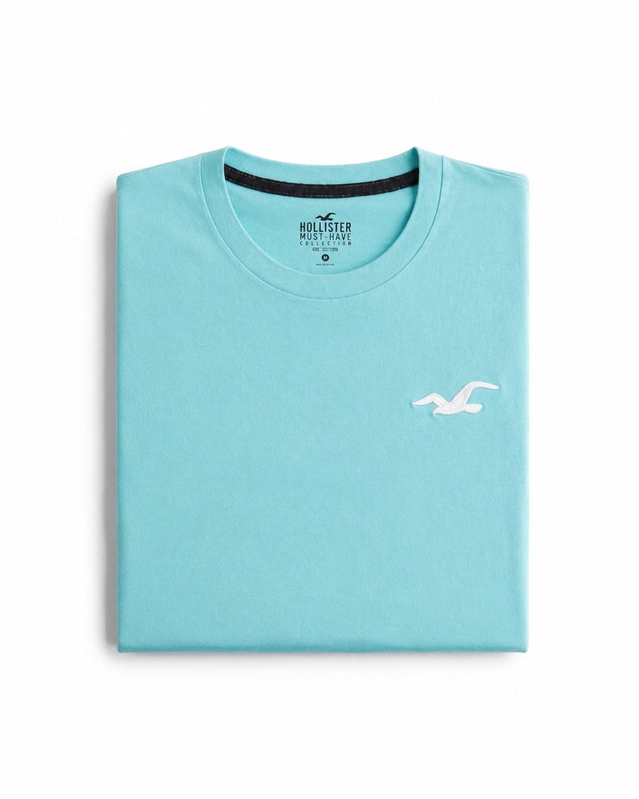 Hollister Icon T-Shirt - Aqua