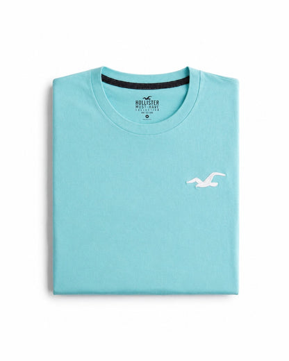 Hollister Icon T-Shirt - Aqua