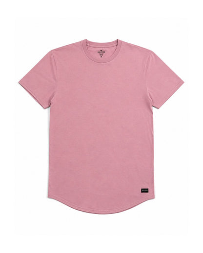 Hollister Longline Curved Hem T-Shirt