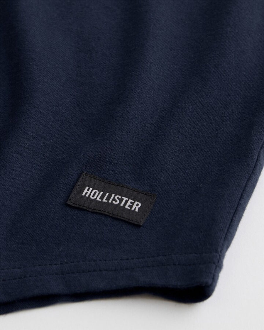 Hollister Longline Curved Hem T-Shirt