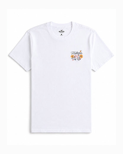 Hollister Graphic cotton Crew T-Shirt - Relaxed