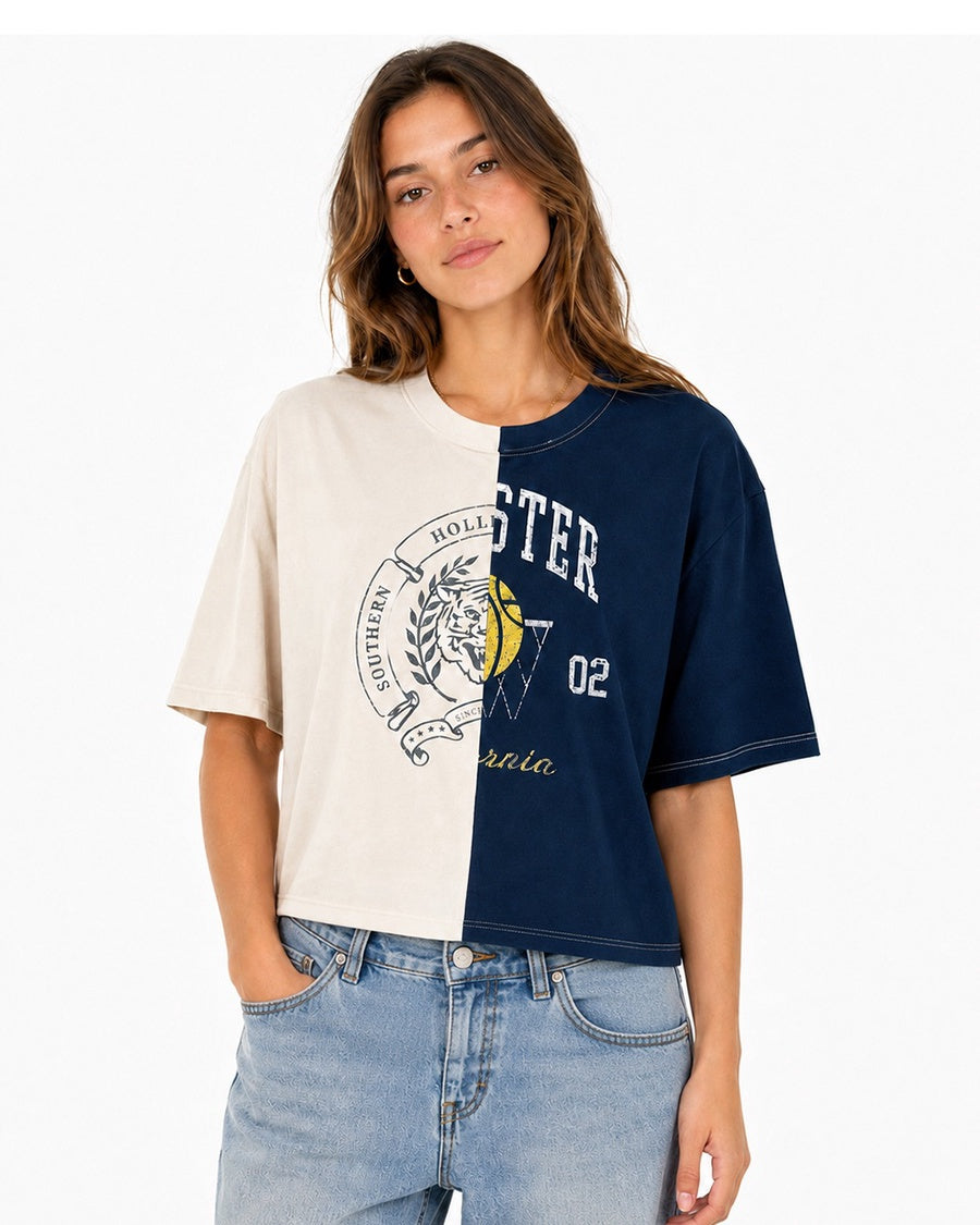 Hollister woman crop Tee