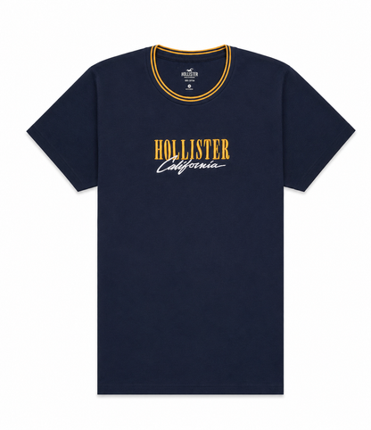 Hollister Graphic cotton Crew T-Shirt
