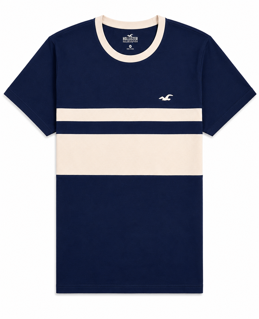 Hollister Graphic cotton Crew T-Shirt
