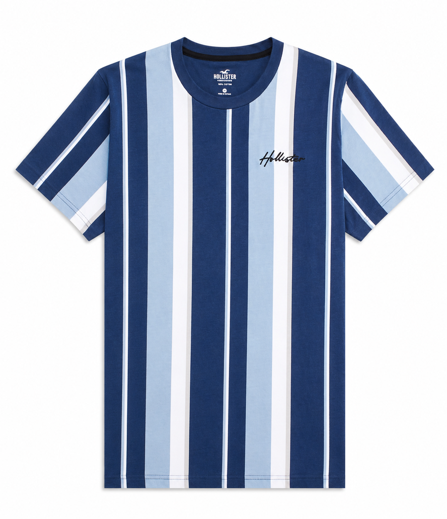 Hollister Graphic cotton Crew T-Shirt