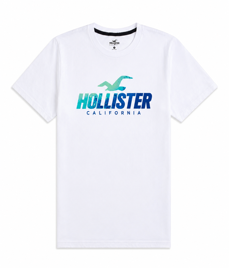 Hollister Graphic cotton Crew T-Shirt - Pack of 3