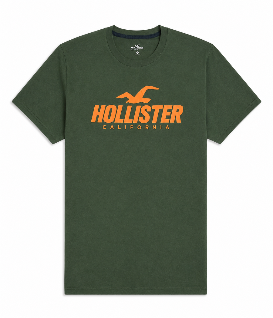 Hollister Graphic cotton Crew T-Shirt - Pack of 3