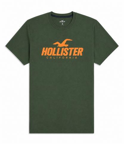 Hollister Graphic cotton Crew T-Shirt - Pack of 3