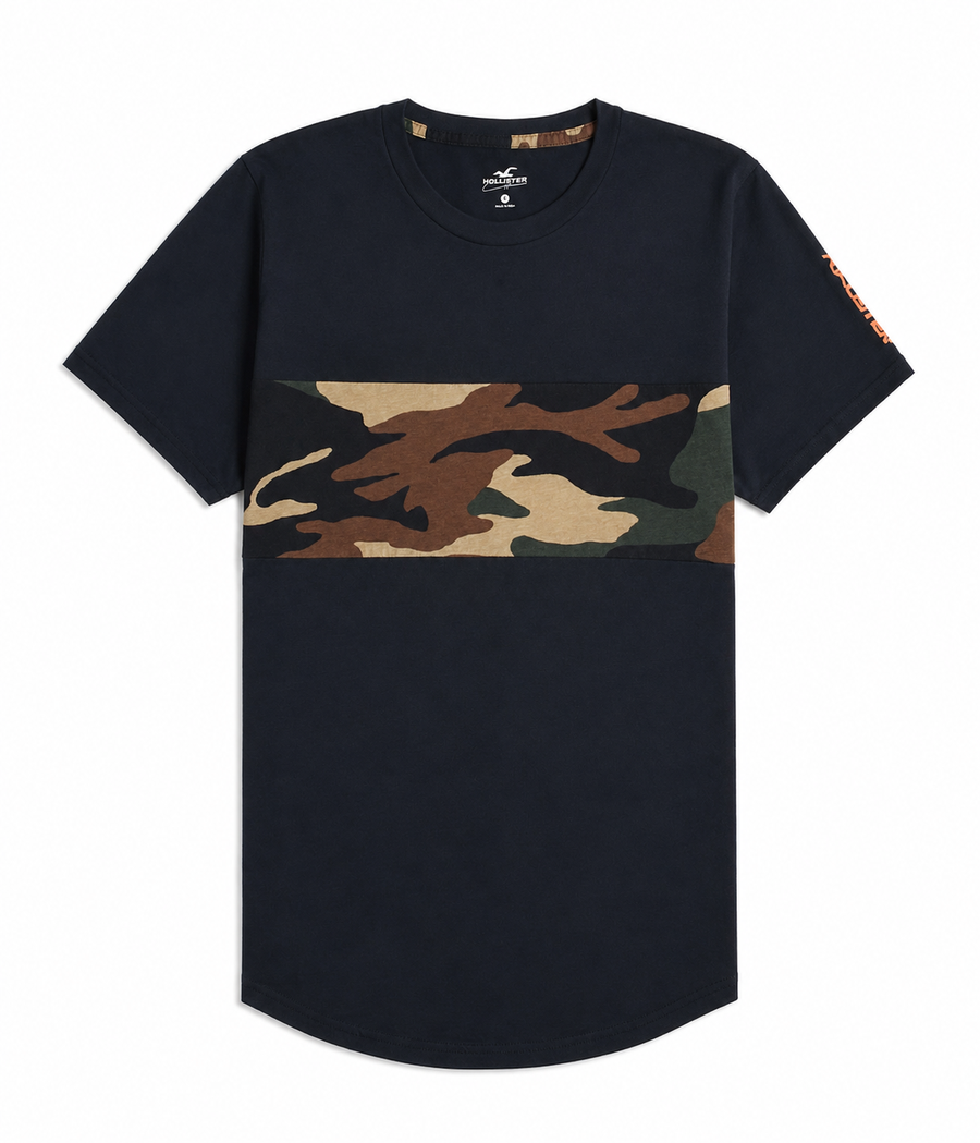 Hollister Graphic cotton Crew T-Shirt