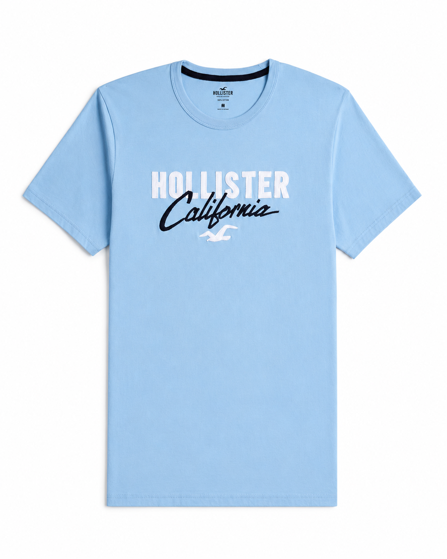 Hollister Graphic cotton Crew T-Shirt
