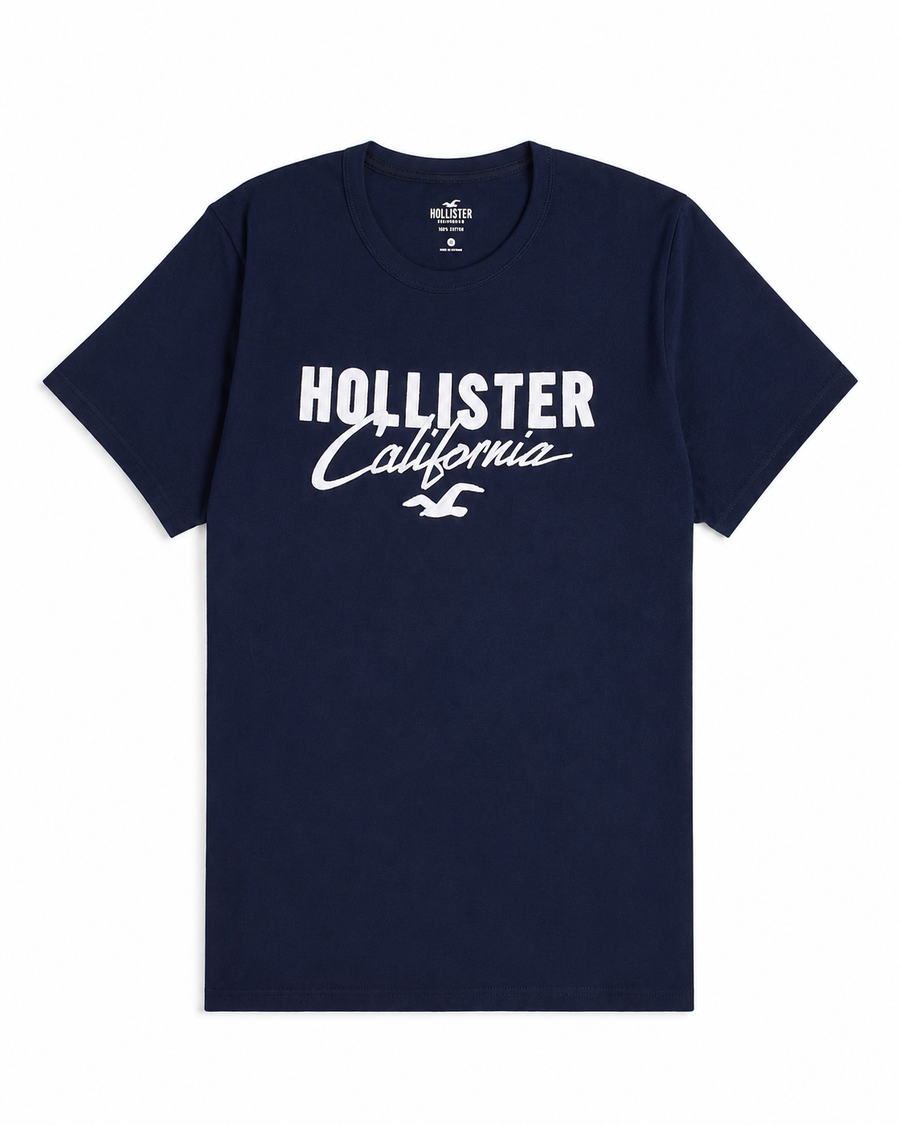 Hollister Graphic cotton Crew T-Shirt