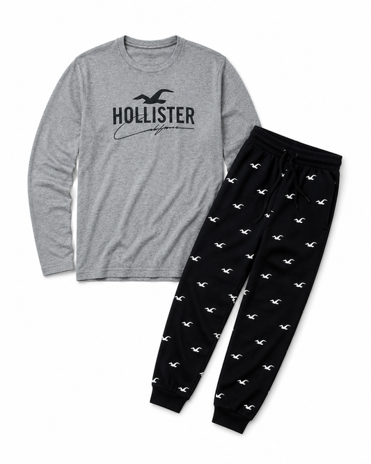 Hollister Graphic Pajama Set