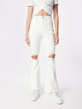 Hollister Ribbed flare jeans