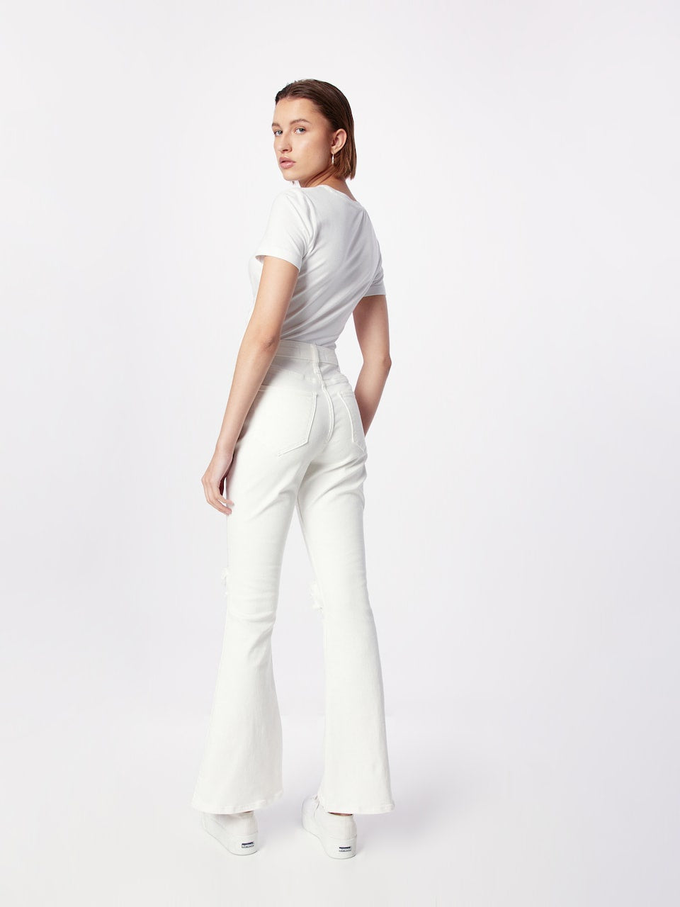 Hollister Ribbed flare jeans