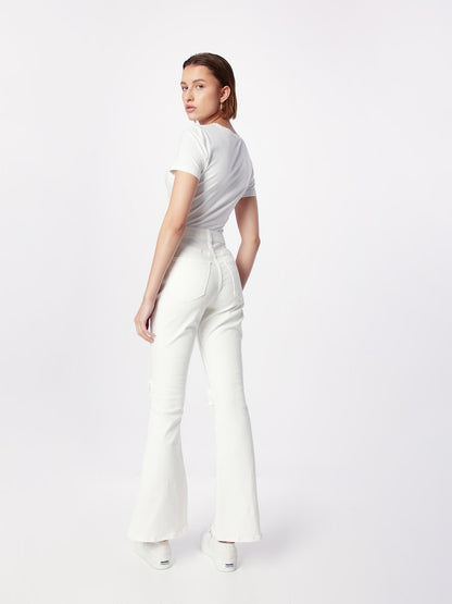 Hollister Ribbed flare jeans