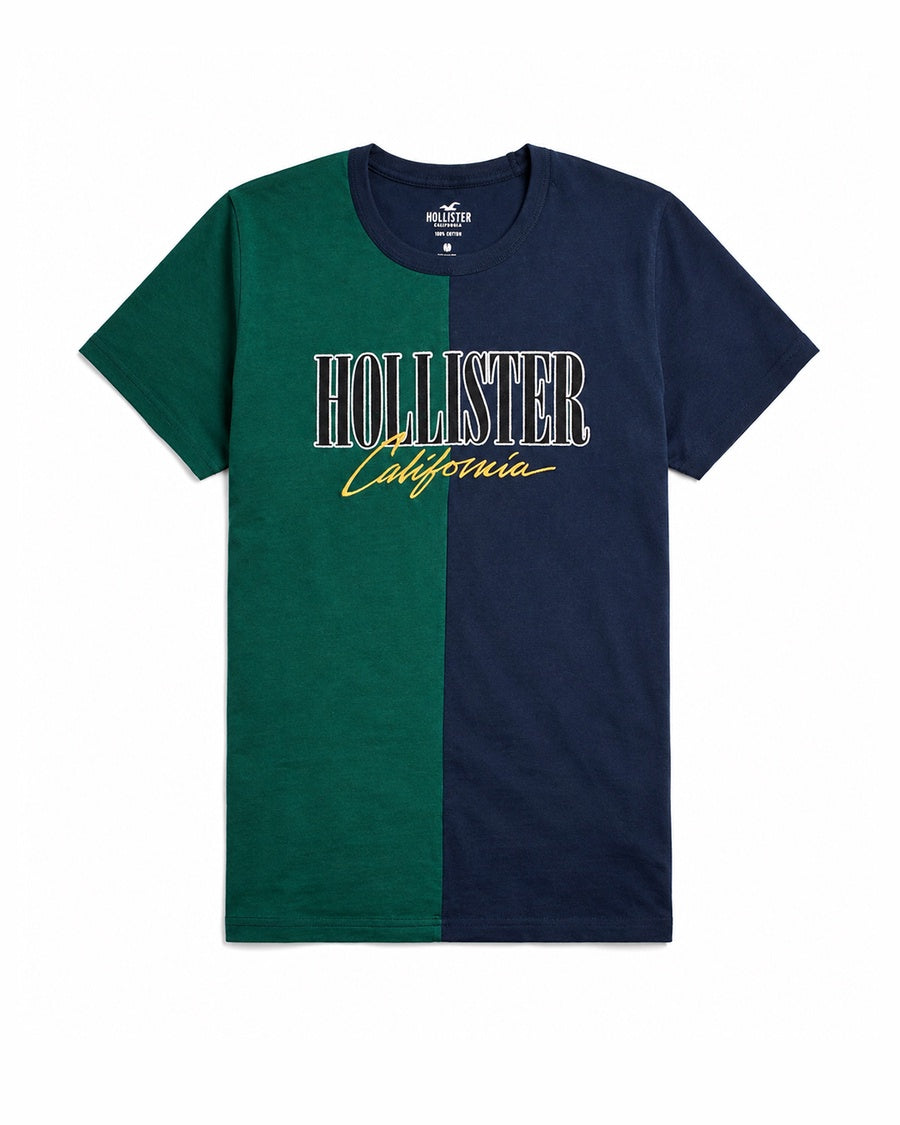 Hollister Graphic cotton Crew T-Shirt