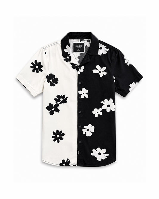 Hollister short sleeve button up shirt