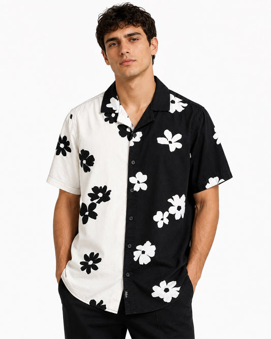 Hollister short sleeve button up shirt