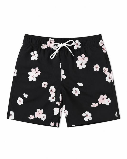 Hollister Seersucker Swim Trunks