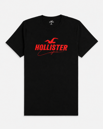 Hollister Graphic cotton Crew T-Shirt